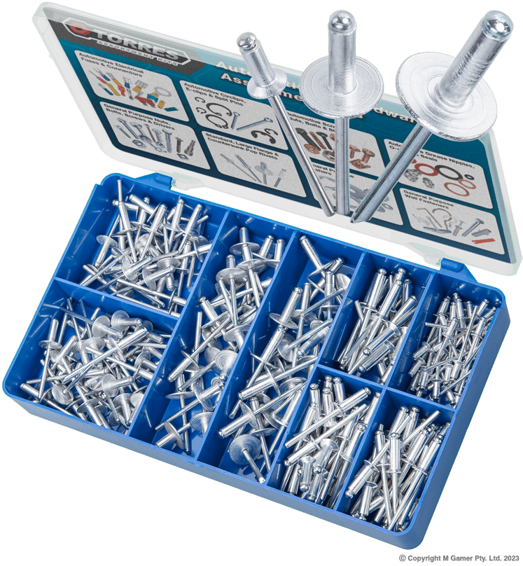 Aluminum Countersunk & Large Flange Pop Rivets